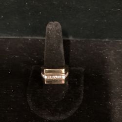 14 Karat Yellow Diamond Ring