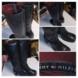 Tommy Black Boots