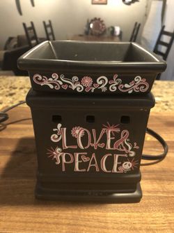 Scentsy warmer, black square, full size