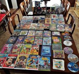63 CHILDREN Movies DVD and VHS
