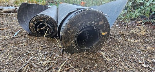 Tar paper - 2 partial rolls