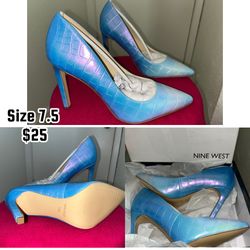 Nine West heels size: 7.5