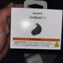 Sony Link Buds Fit In Black