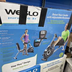 Weslo Pursuit G 31 Exercise Bike And Bench 