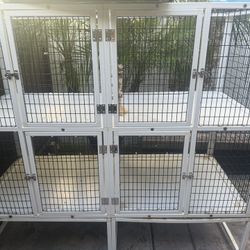 Spacious Multi-Level Cage/Enclosure – Perfect for Birds, Small Animals, or Chickens, Rabbits