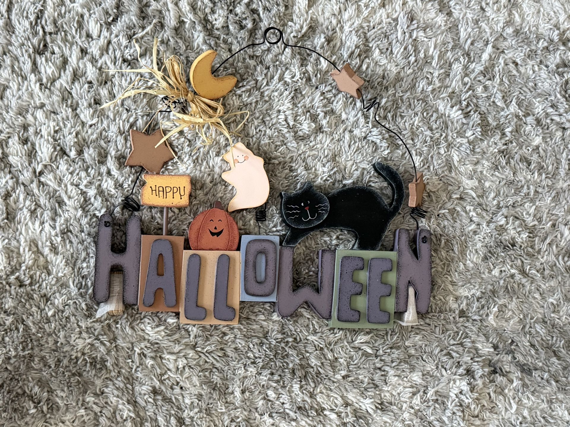Hanging Halloween Sign 