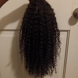 Simidola Kinky Curly Human Half Wig 