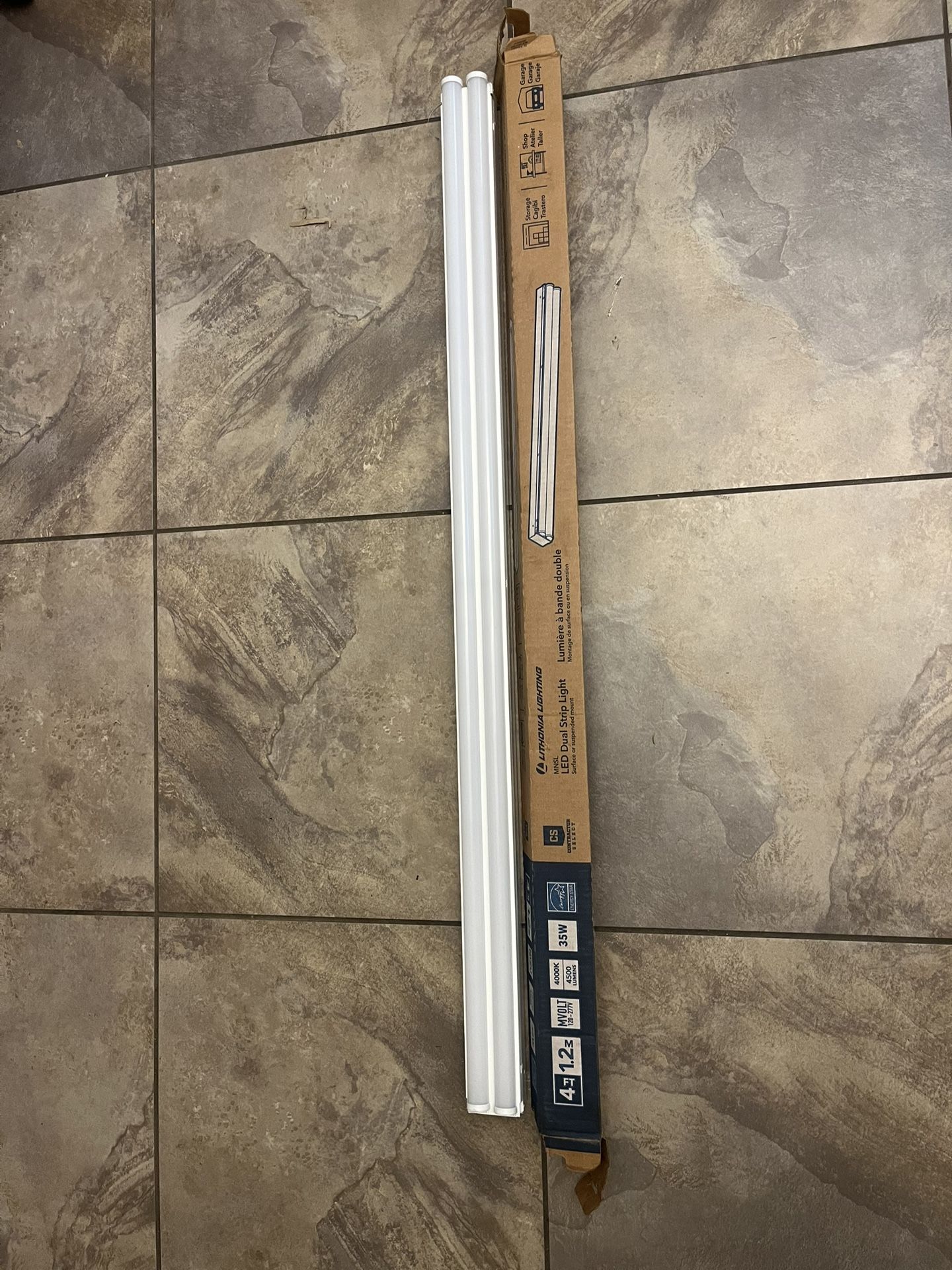 Lithonia Lighting 2-Light LED Ceiling Fixture – Brand New $20 – Las Vegas, NV (Pickup S. Durango/215 near IKEA)  ✨ Brand new (no screws included, ligh