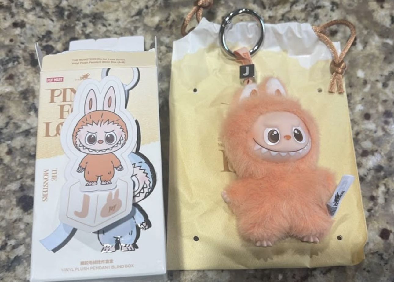 Authentic Pin For Love Letter “J”