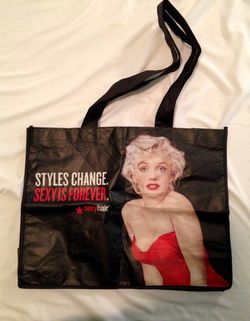 Beautiful ! Black ! Marilyn Monroe Purse, Travel/Make Up Bag for Sale in  Gainesville, VA - OfferUp