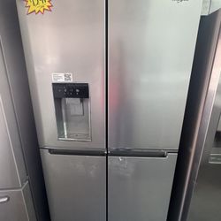 Brand New Whirlpool 4 Door Counter Depth Refrigerator 