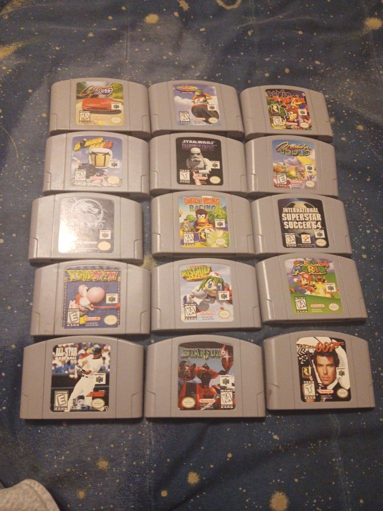 Nintendo 64 Games (15 Titles)