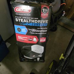 Genie StealthDrive 7155 Connect Smartphone-Controlled Belt Drive Garage Door Opener