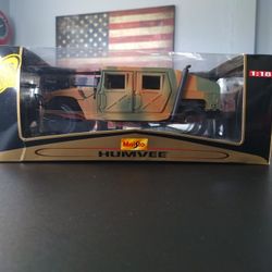 Maisto 1:18 Premiere Edition HUMVEE With Showroom Display Unit