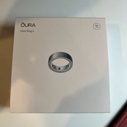 Oura Ring Gen 4 Size 11 - Brushed Silver 
