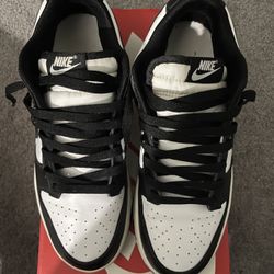 Nike Men’s Dunk Low Retro “Panda” — Size 9