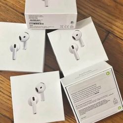 Airpods Gen 4 With noise cancellation 