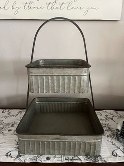 2  tiered tray
