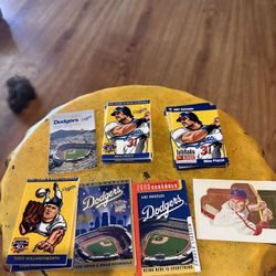 Dodgers Vintage Pocket Schedules