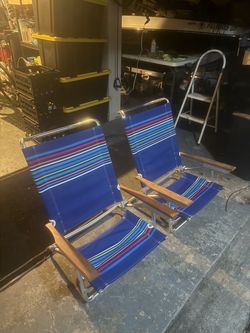 Beach chairs