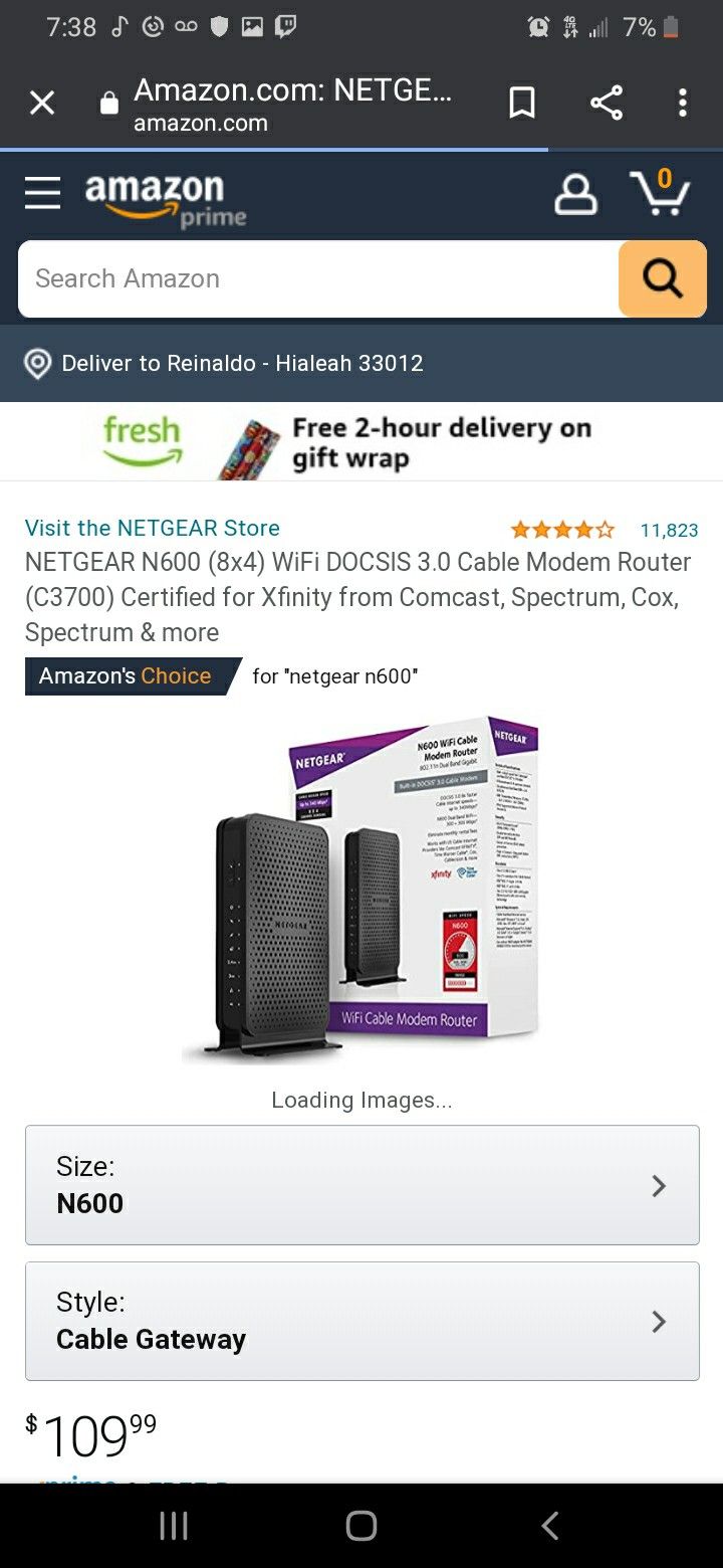 Netgear modem router