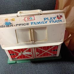 Vintage Fisher-Price Farmhouse With Animals