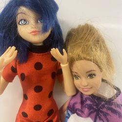 Miraculous Ladybug Doll Bandai 39811 lady bug 10.5 inch Zag Jointed  2015