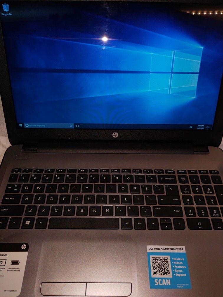 Notebook Hp 15" 