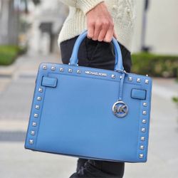 New Michael Kors Studded Rayne in French Blue