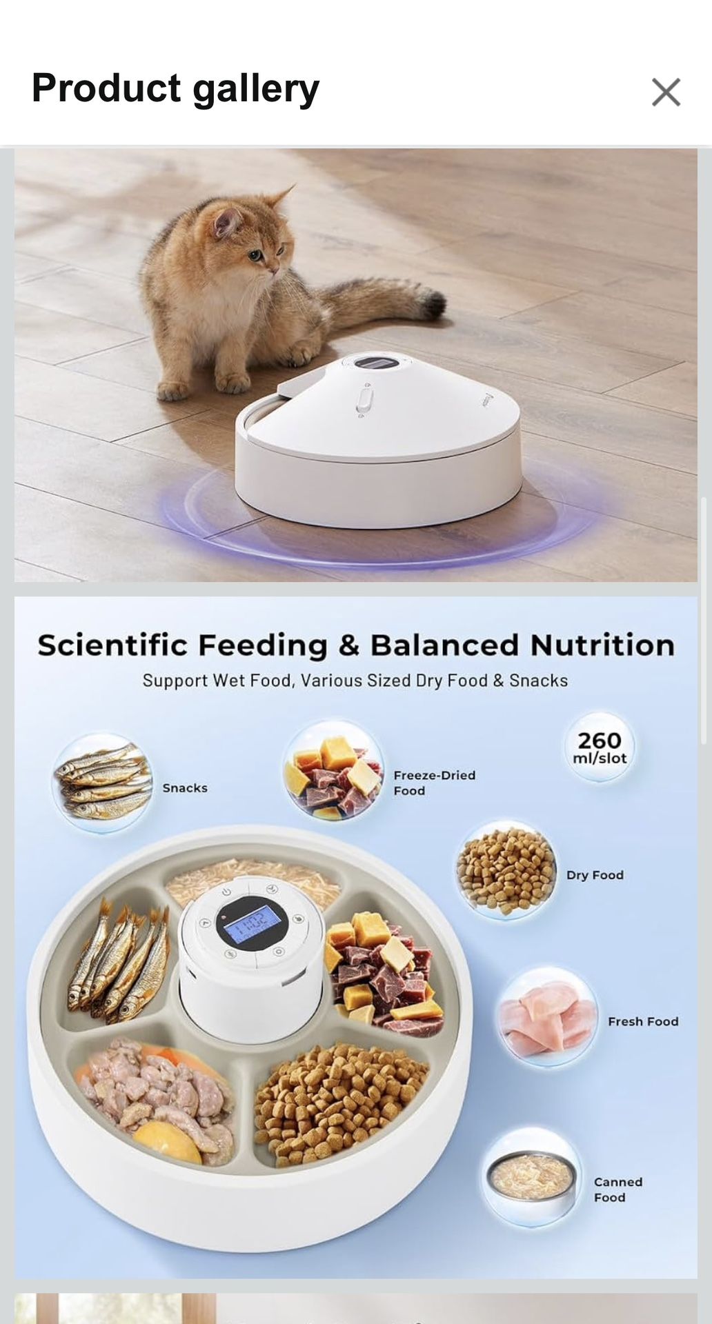 Pet Feeder Cats Wet Food Dry Food Container Cooling