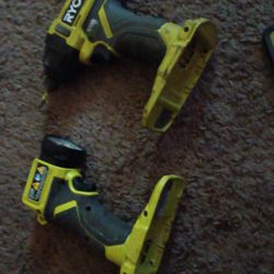 Ryobi Impact Drill and Flashlight 