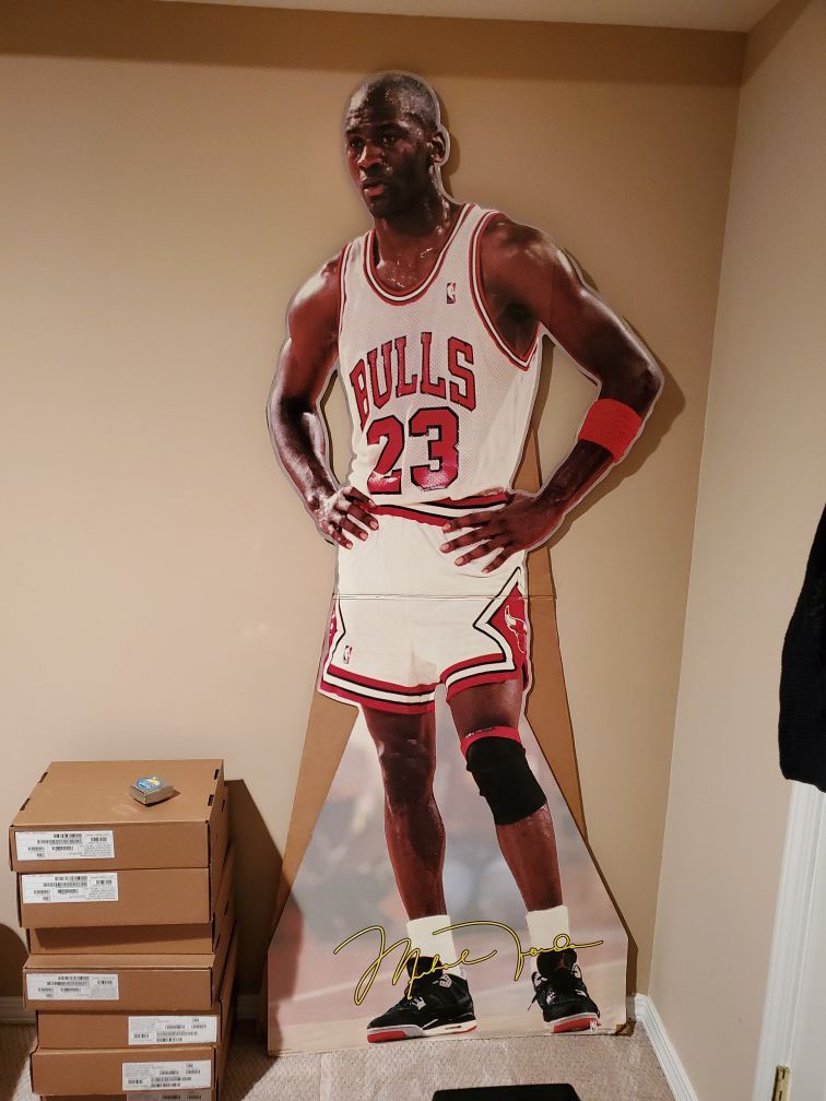 Rare Michael Jordan cut out