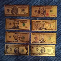24k Gold Currency 