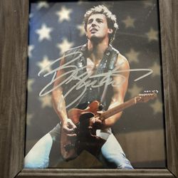 Springsteen Signed Photo