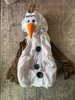 Disney Frozen Olaf Kids Halloween Costume size 3-4