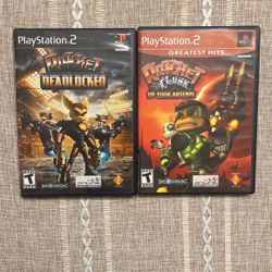 Ratchet And Clank Lot Ps2 Tested 