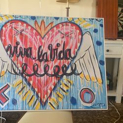 Viva La Vida By Mercedes Lagunas  Signed
