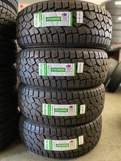 275/55R20 Four Brand New Tires