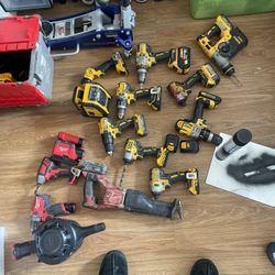 DEWALT ABD MILWAUKEE BUNDLE TOOL DEAL 