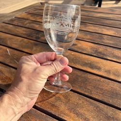 NFL Super Bowl 2003 San Diego Wine Glass