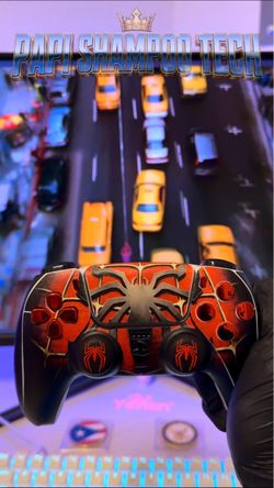 PS5 DualSense Custom Spider-Man Controller