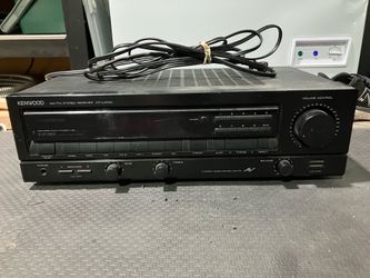 Kenwood stereo amplifier and optonica cassette player