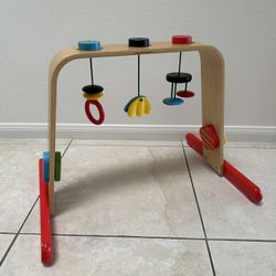 Ikea wooden baby gym sales