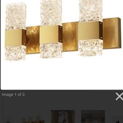 Gold Bathroom Vanity Light Fixures