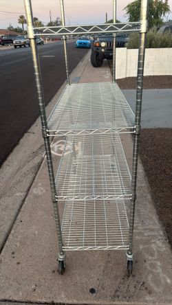 Metal shelf