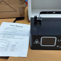 DMX- 512 signal control line scanning laser light/ new/ see photos for more details 👍👍