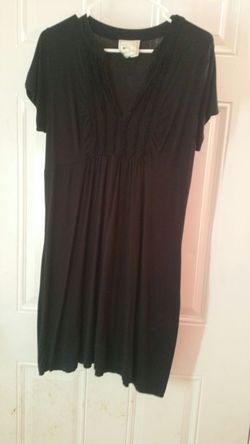 Simple black dress