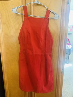 Zara red mini dress
