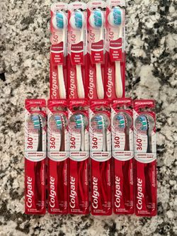 Colgate toothbrushes
