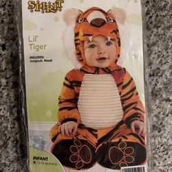 Infant Lil Tiger Costume - 12-18M